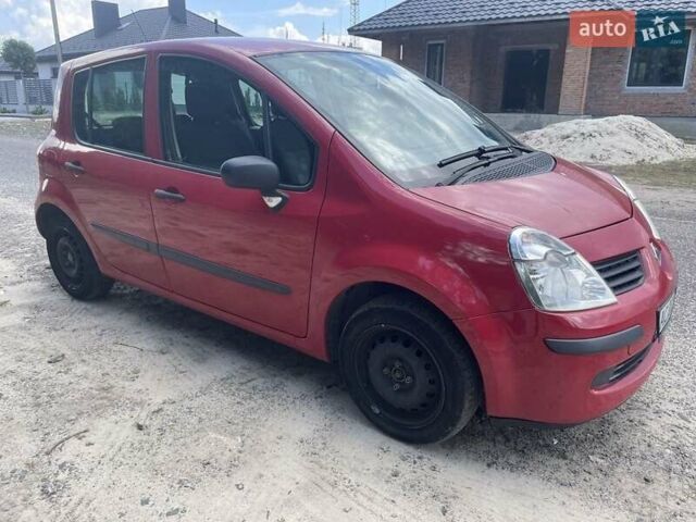 Червоний Рено Модус, об'ємом двигуна 1.1 л та пробігом 130 тис. км за 4000 $, фото 7 на Automoto.ua