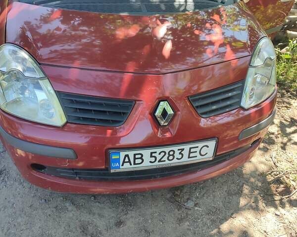 Червоний Рено Модус, об'ємом двигуна 1.6 л та пробігом 219 тис. км за 4500 $, фото 2 на Automoto.ua