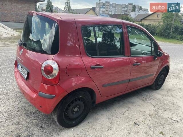Червоний Рено Модус, об'ємом двигуна 1.1 л та пробігом 130 тис. км за 4000 $, фото 8 на Automoto.ua