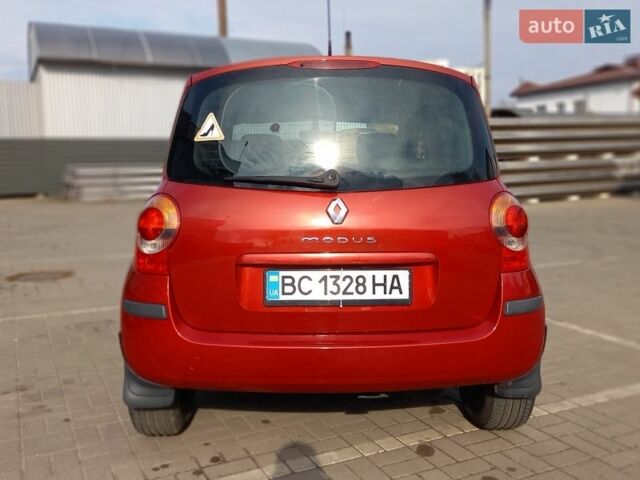 Червоний Рено Модус, об'ємом двигуна 1.6 л та пробігом 176 тис. км за 5400 $, фото 25 на Automoto.ua