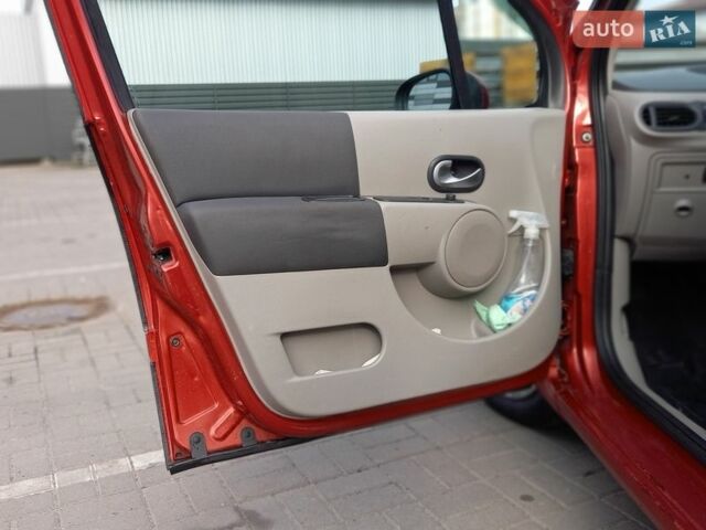 Червоний Рено Модус, об'ємом двигуна 1.6 л та пробігом 176 тис. км за 5400 $, фото 15 на Automoto.ua