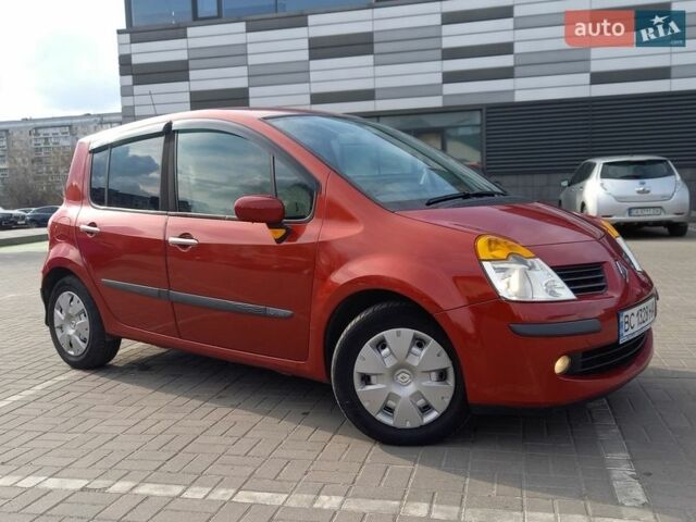 Червоний Рено Модус, об'ємом двигуна 1.6 л та пробігом 176 тис. км за 5400 $, фото 3 на Automoto.ua