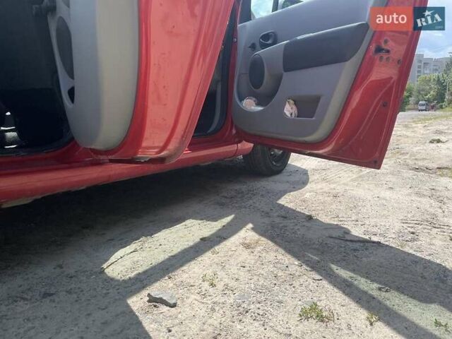 Червоний Рено Модус, об'ємом двигуна 1.1 л та пробігом 130 тис. км за 4000 $, фото 1 на Automoto.ua