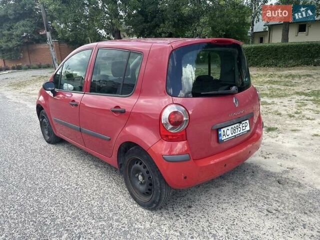 Червоний Рено Модус, об'ємом двигуна 1.1 л та пробігом 130 тис. км за 4000 $, фото 9 на Automoto.ua