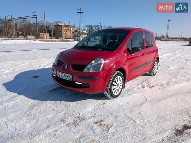 Червоний Рено Модус, об'ємом двигуна 1.1 л та пробігом 191 тис. км за 3999 $, фото 24 на Automoto.ua