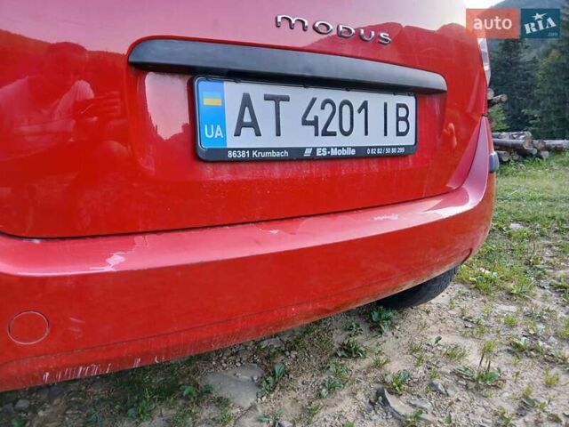 Червоний Рено Модус, об'ємом двигуна 1.15 л та пробігом 131 тис. км за 4450 $, фото 4 на Automoto.ua