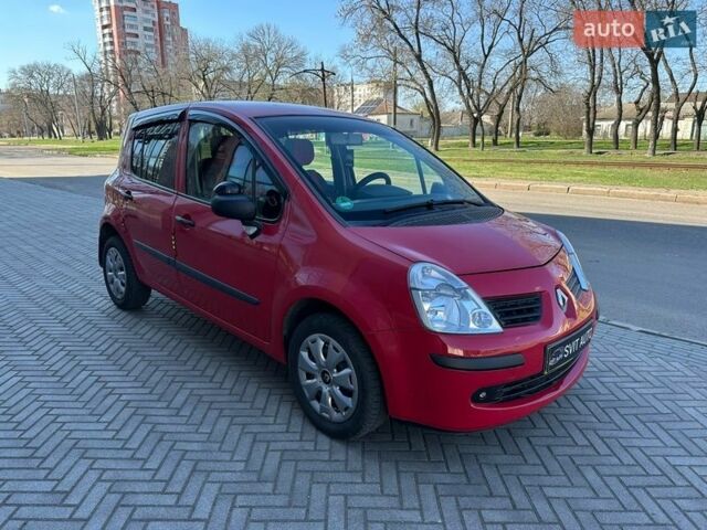 Червоний Рено Модус, об'ємом двигуна 1.2 л та пробігом 165 тис. км за 4500 $, фото 2 на Automoto.ua