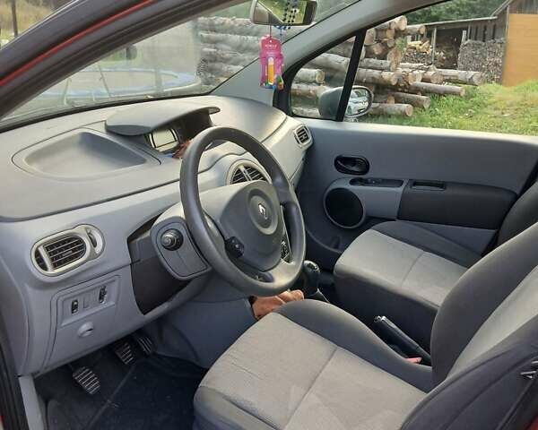 Червоний Рено Модус, об'ємом двигуна 1.15 л та пробігом 128 тис. км за 5200 $, фото 13 на Automoto.ua