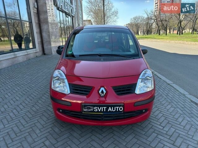 Червоний Рено Модус, об'ємом двигуна 1.2 л та пробігом 165 тис. км за 4500 $, фото 1 на Automoto.ua