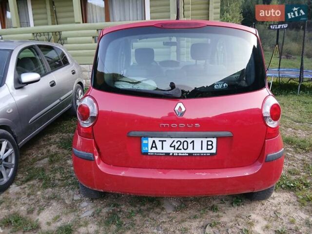 Червоний Рено Модус, об'ємом двигуна 1.15 л та пробігом 128 тис. км за 5200 $, фото 5 на Automoto.ua