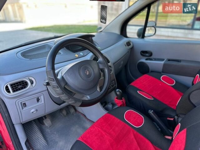 Червоний Рено Модус, об'ємом двигуна 1.2 л та пробігом 165 тис. км за 4500 $, фото 14 на Automoto.ua