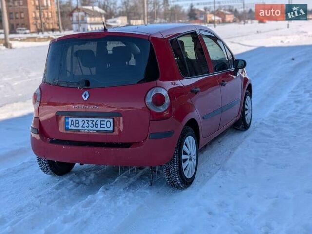 Червоний Рено Модус, об'ємом двигуна 1.1 л та пробігом 191 тис. км за 3999 $, фото 36 на Automoto.ua