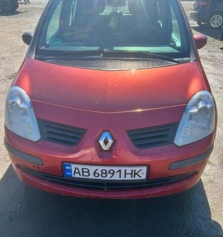 Красный Рено Модус, объемом двигателя 1.6 л и пробегом 309 тыс. км за 3800 $, фото 11 на Automoto.ua