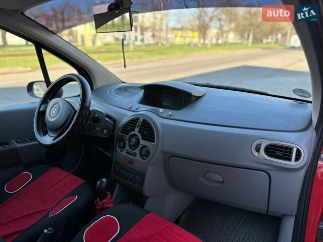 Червоний Рено Модус, об'ємом двигуна 1.2 л та пробігом 165 тис. км за 4500 $, фото 18 на Automoto.ua