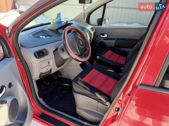 Червоний Рено Модус, об'ємом двигуна 1.1 л та пробігом 181 тис. км за 4200 $, фото 21 на Automoto.ua