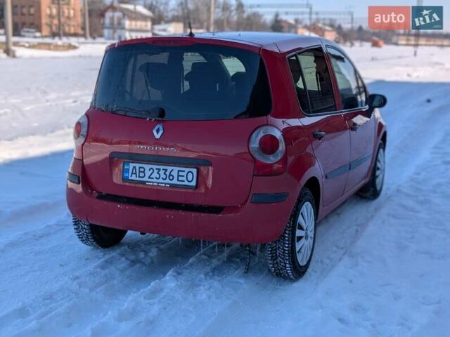 Червоний Рено Модус, об'ємом двигуна 1.1 л та пробігом 191 тис. км за 3999 $, фото 37 на Automoto.ua