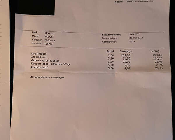 Красный Рено Модус, объемом двигателя 1.6 л и пробегом 173 тыс. км за 5850 $, фото 62 на Automoto.ua