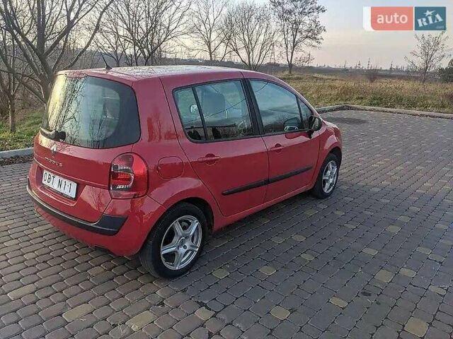 Красный Рено Модус, объемом двигателя 1.1 л и пробегом 245 тыс. км за 4800 $, фото 10 на Automoto.ua
