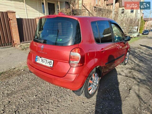 Червоний Рено Модус, об'ємом двигуна 1.1 л та пробігом 160 тис. км за 5200 $, фото 4 на Automoto.ua
