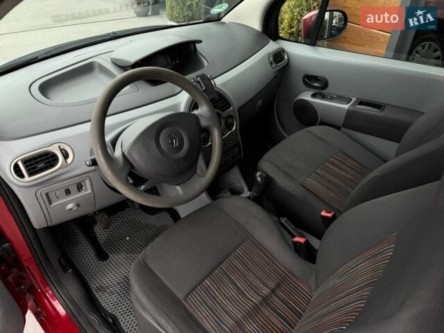 Червоний Рено Модус, об'ємом двигуна 1.46 л та пробігом 221 тис. км за 4500 $, фото 12 на Automoto.ua