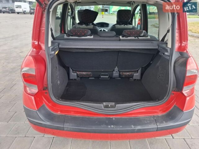 Червоний Рено Модус, об'ємом двигуна 1.2 л та пробігом 123 тис. км за 4999 $, фото 20 на Automoto.ua