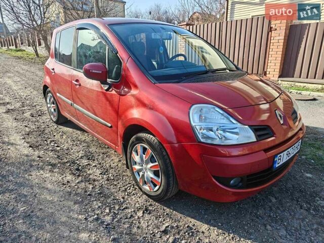 Червоний Рено Модус, об'ємом двигуна 1.1 л та пробігом 160 тис. км за 5200 $, фото 1 на Automoto.ua