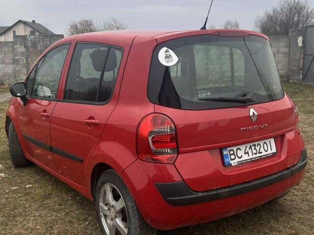 Червоний Рено Модус, об'ємом двигуна 1.15 л та пробігом 128 тис. км за 3900 $, фото 1 на Automoto.ua
