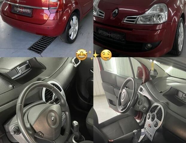 Красный Рено Модус, объемом двигателя 1.5 л и пробегом 138 тыс. км за 5200 $, фото 3 на Automoto.ua