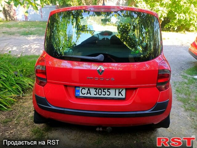 Червоний Рено Модус, об'ємом двигуна 1.1 л та пробігом 162 тис. км за 5100 $, фото 8 на Automoto.ua