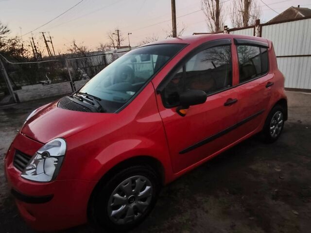 Червоний Рено Модус, об'ємом двигуна 1.1 л та пробігом 165 тис. км за 4200 $, фото 1 на Automoto.ua