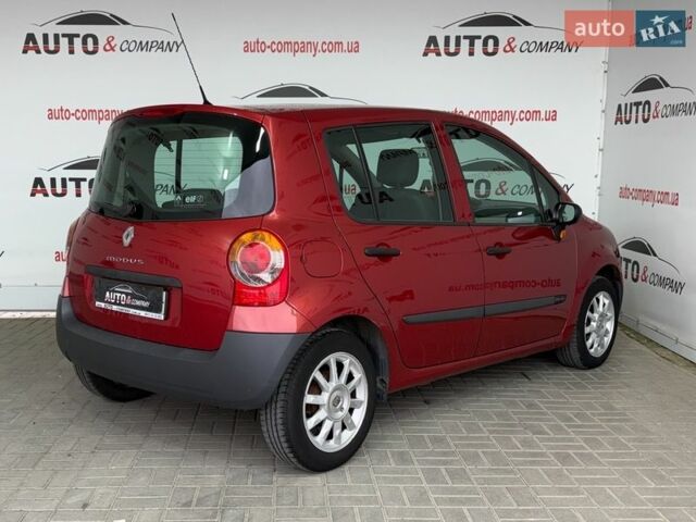 Рено Модус, объемом двигателя 1.39 л и пробегом 64 тыс. км за 4450 $, фото 2 на Automoto.ua