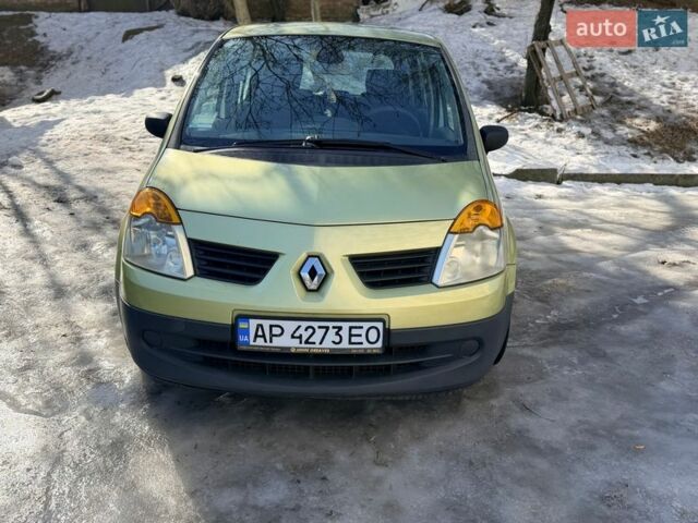 Жовтий Рено Модус, об'ємом двигуна 1.15 л та пробігом 216 тис. км за 3999 $, фото 4 на Automoto.ua