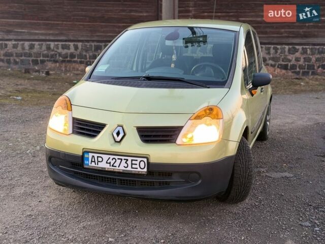 Жовтий Рено Модус, об'ємом двигуна 1.1 л та пробігом 216 тис. км за 4400 $, фото 21 на Automoto.ua