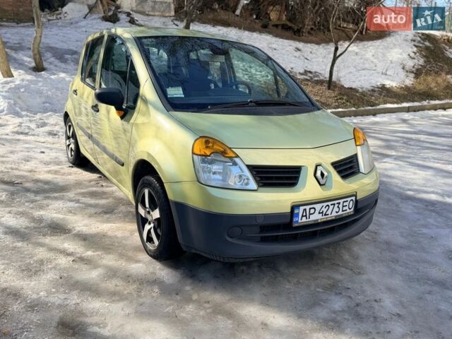 Жовтий Рено Модус, об'ємом двигуна 1.15 л та пробігом 216 тис. км за 3999 $, фото 3 на Automoto.ua