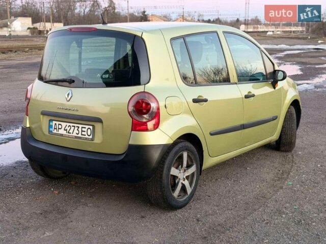 Жовтий Рено Модус, об'ємом двигуна 1.15 л та пробігом 216 тис. км за 4999 $, фото 2 на Automoto.ua