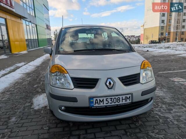 Сірий Рено Модус, об'ємом двигуна 1.2 л та пробігом 190 тис. км за 3550 $, фото 4 на Automoto.ua
