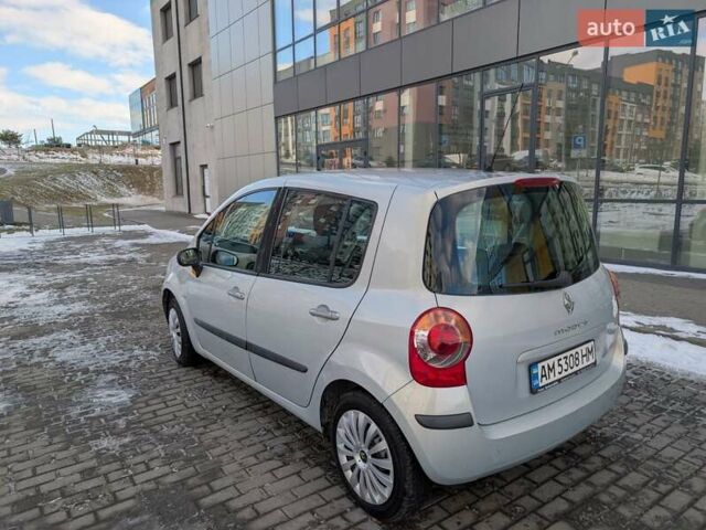 Сірий Рено Модус, об'ємом двигуна 1.2 л та пробігом 190 тис. км за 3550 $, фото 9 на Automoto.ua