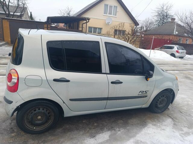 Серый Рено Модус, объемом двигателя 1.6 л и пробегом 240 тыс. км за 2000 $, фото 1 на Automoto.ua