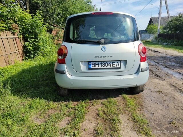 Сірий Рено Модус, об'ємом двигуна 1.6 л та пробігом 187 тис. км за 4388 $, фото 3 на Automoto.ua