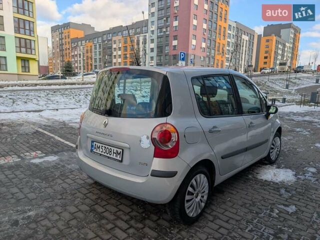 Сірий Рено Модус, об'ємом двигуна 1.2 л та пробігом 190 тис. км за 3550 $, фото 11 на Automoto.ua