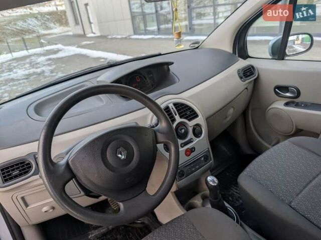 Сірий Рено Модус, об'ємом двигуна 1.2 л та пробігом 190 тис. км за 3550 $, фото 16 на Automoto.ua