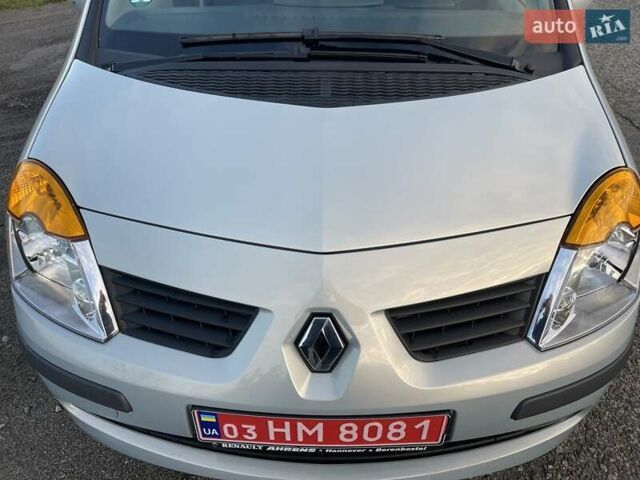 Сірий Рено Модус, об'ємом двигуна 1.6 л та пробігом 21 тис. км за 6200 $, фото 8 на Automoto.ua