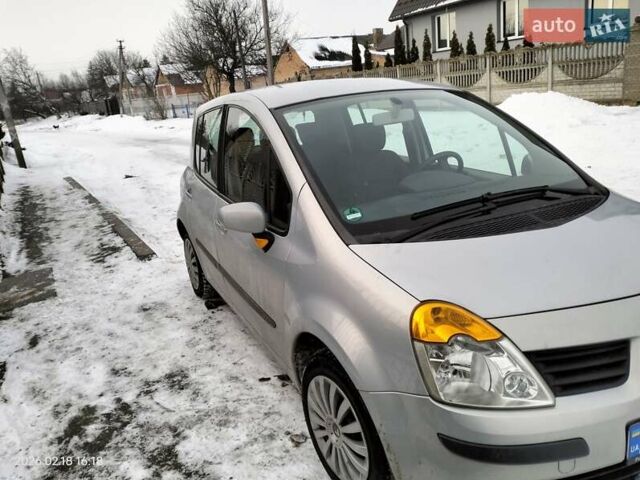 Сірий Рено Модус, об'ємом двигуна 1.2 л та пробігом 200 тис. км за 4300 $, фото 1 на Automoto.ua