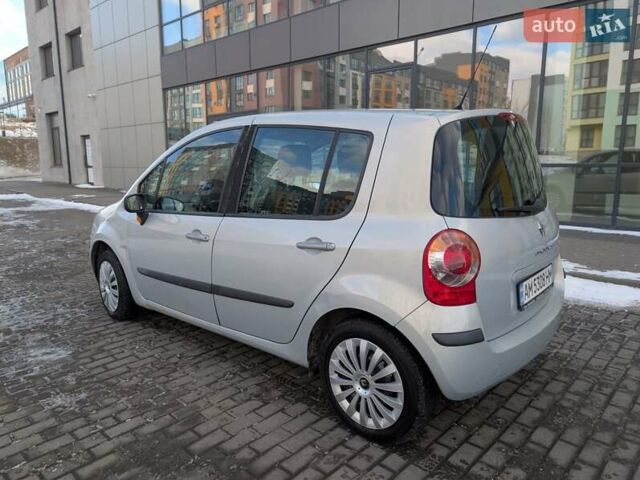 Сірий Рено Модус, об'ємом двигуна 1.2 л та пробігом 190 тис. км за 3550 $, фото 8 на Automoto.ua