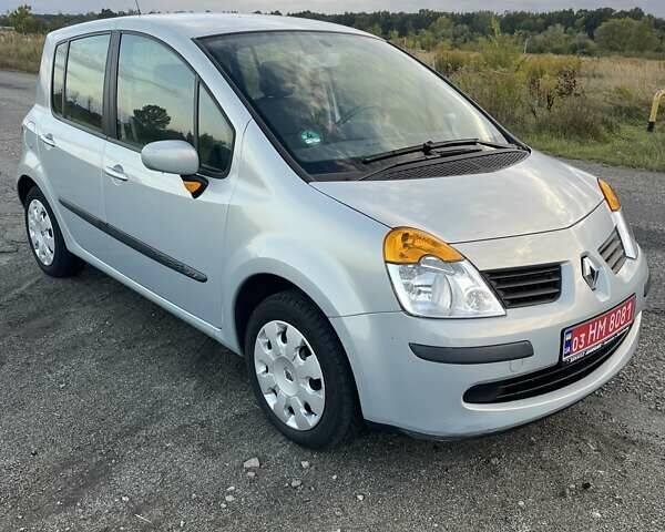 Сірий Рено Модус, об'ємом двигуна 1.6 л та пробігом 21 тис. км за 6200 $, фото 33 на Automoto.ua