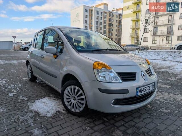 Сірий Рено Модус, об'ємом двигуна 1.2 л та пробігом 190 тис. км за 3550 $, фото 3 на Automoto.ua