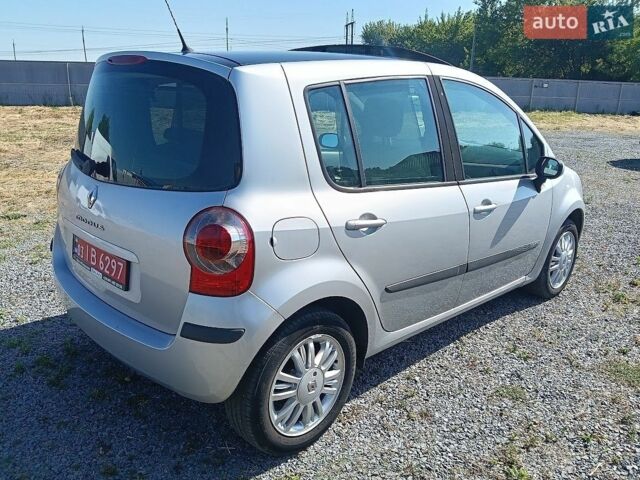 Сірий Рено Модус, об'ємом двигуна 1.39 л та пробігом 123 тис. км за 4950 $, фото 2 на Automoto.ua