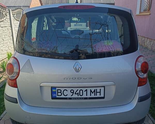 Сірий Рено Модус, об'ємом двигуна 1.6 л та пробігом 207 тис. км за 5400 $, фото 8 на Automoto.ua