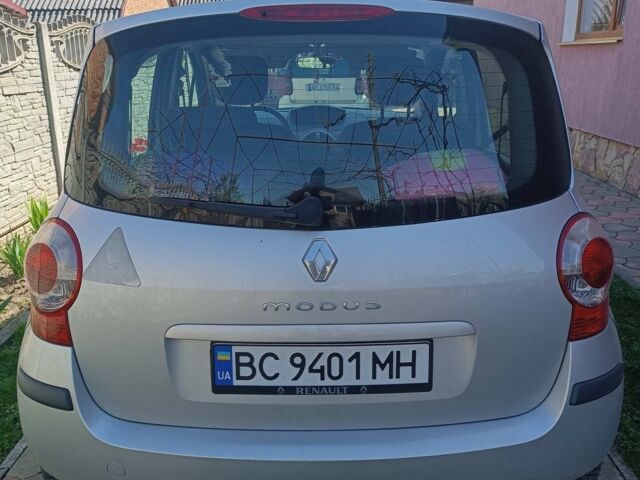 Сірий Рено Модус, об'ємом двигуна 1.6 л та пробігом 207 тис. км за 5400 $, фото 8 на Automoto.ua