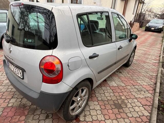 Сірий Рено Модус, об'ємом двигуна 1.5 л та пробігом 130 тис. км за 2300 $, фото 5 на Automoto.ua